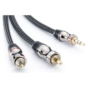 Eagle Cable Deluxe Mini(m)-2xRCA 0,8 м - HI-FI BY