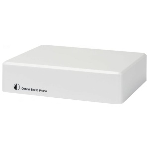 Фонокорректор Pro-Ject Optical Box E Phono (White) - HI-FI BY