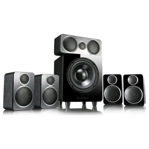 Комплект акустики Wharfedale 5.1, DX-2 HCP System black leather - HI-FI BY