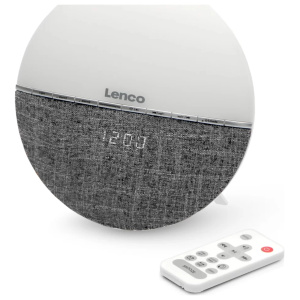 Умные радиочасы с подсветкой Lenco CRW-4GY - HI-FI BY