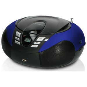 Бумбокс Lenco SCD-37 USB Blue - HI-FI BY