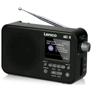 Портативное FM-радиo Lenco PDR-035BK - HI-FI BY