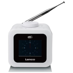 FM-радио, будильник Lenco CR-620WH - HI-FI BY