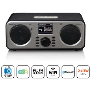 Музыкальный центр Lenco DIR-140BK - HI-FI BY