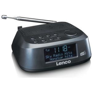 FM-радио, будильник Lenco CR-605BK - HI-FI BY