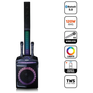 Портативная акустика Lenco PA-220BK - HI-FI BY