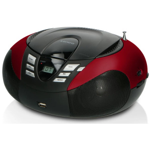 Бумбокс Lenco SCD-37 USB Red - HI-FI BY