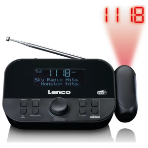 FM-радио, будильник Lenco CR-615BK - HI-FI BY