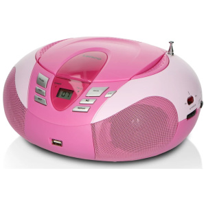 Бумбокс Lenco SCD-37 USB Pink - HI-FI BY