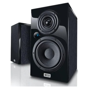 Активная полочная акустика HECO Aurora 200 P Black - HI-FI BY