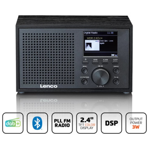 FM-радио Lenco DAR-017BK - HI-FI BY