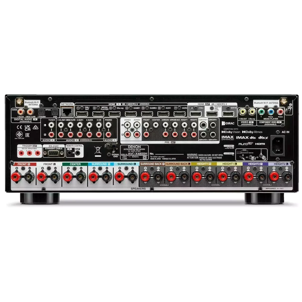 AV-ресивер Denon AVC-X4800H Black