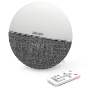 Умные радиочасы с подсветкой Lenco CRW-4GY