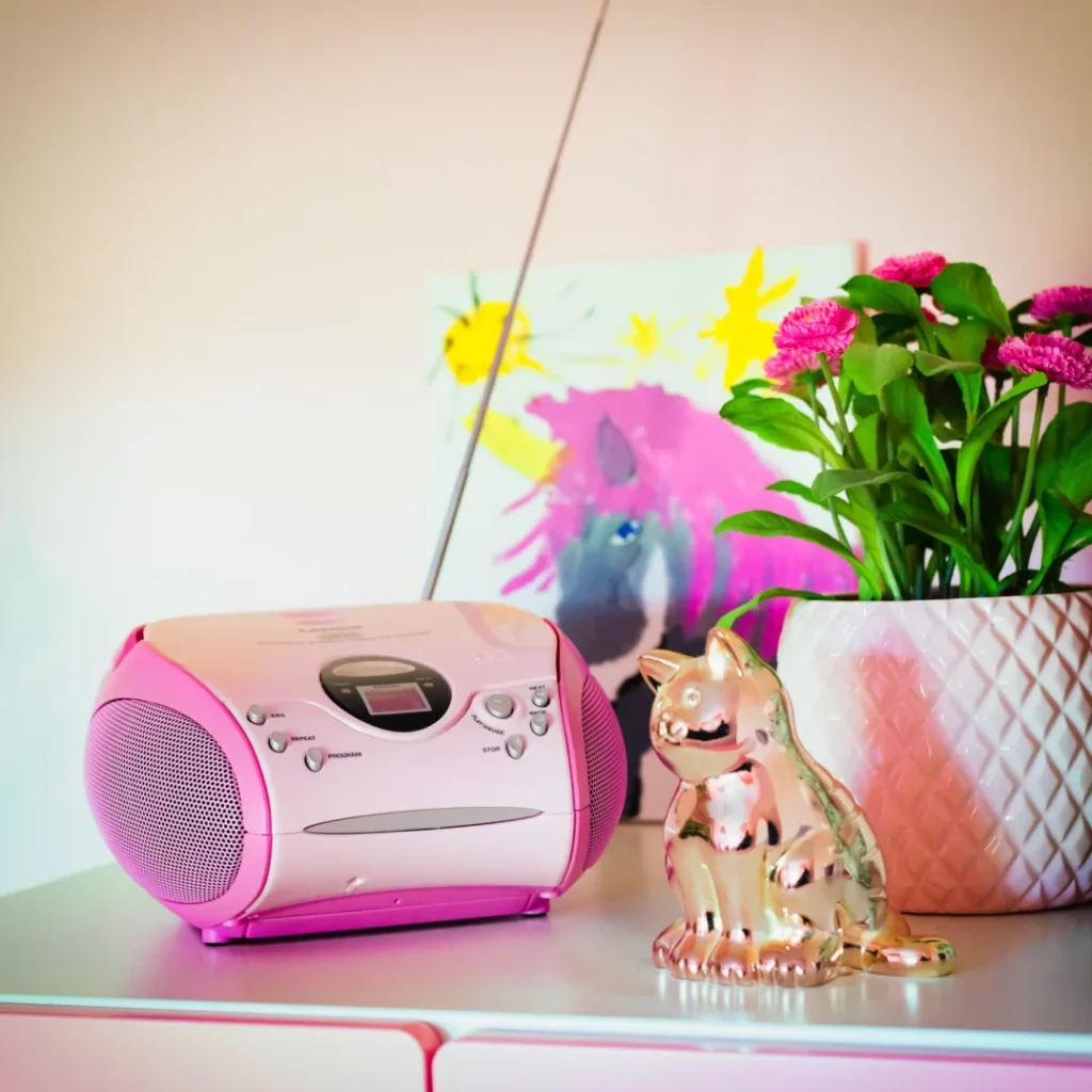 Бумбокс Lenco SCD-24 Pink