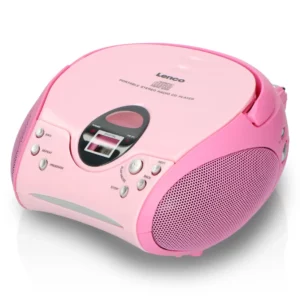 Бумбокс Lenco SCD-24 Pink