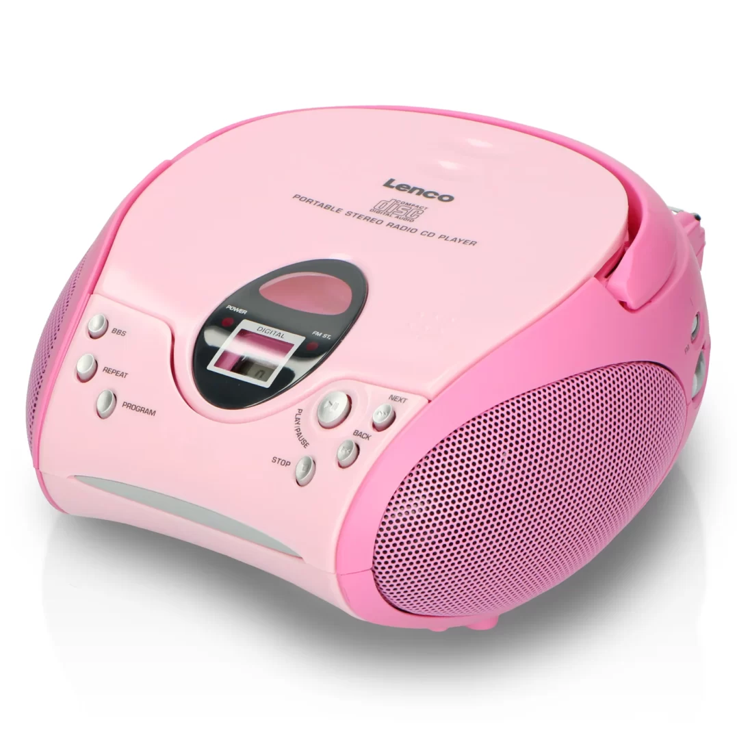 Бумбокс Lenco SCD-24 Pink