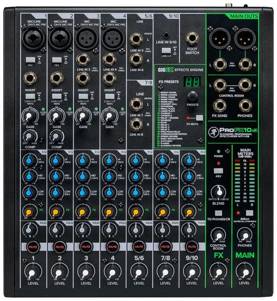 Микшер Mackie ProFX10v3