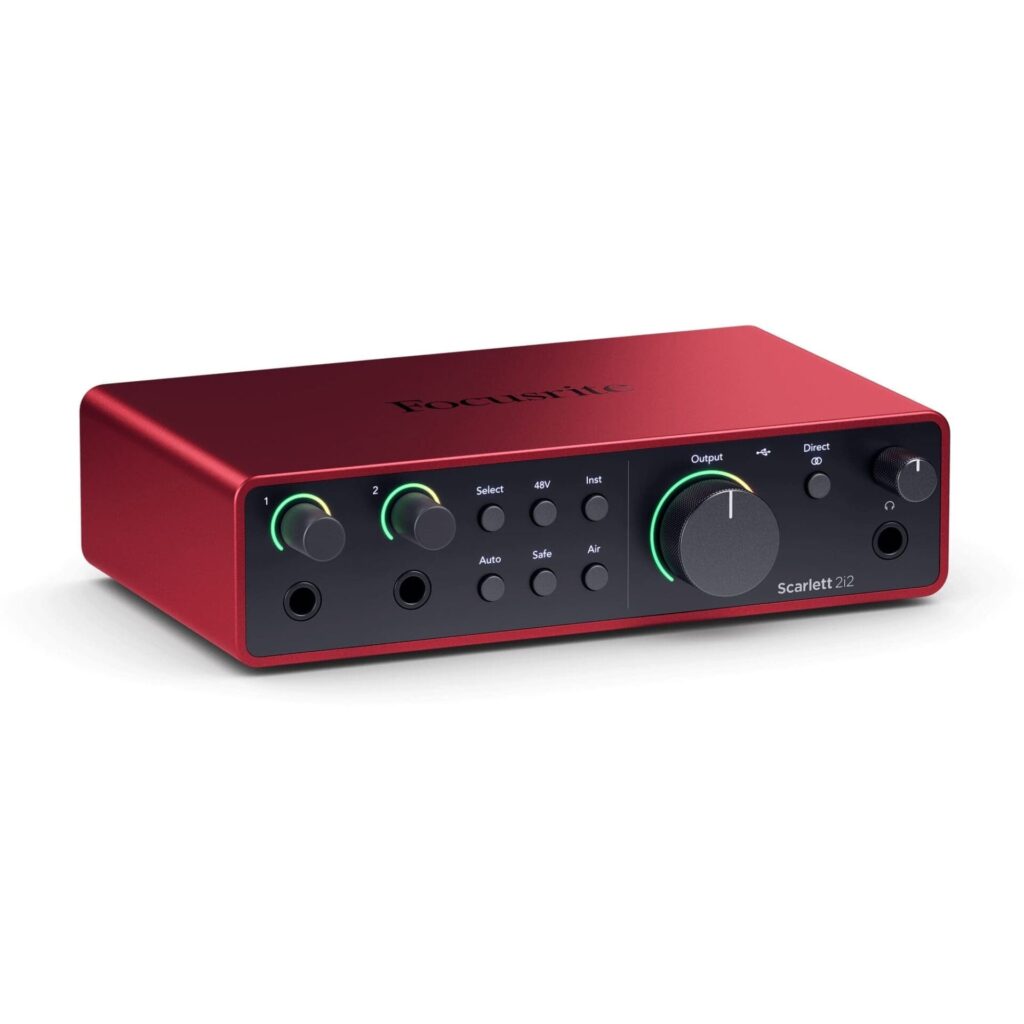 Студийный комплект FOCUSRITE Scarlett 2i2 Studio 4th Gen