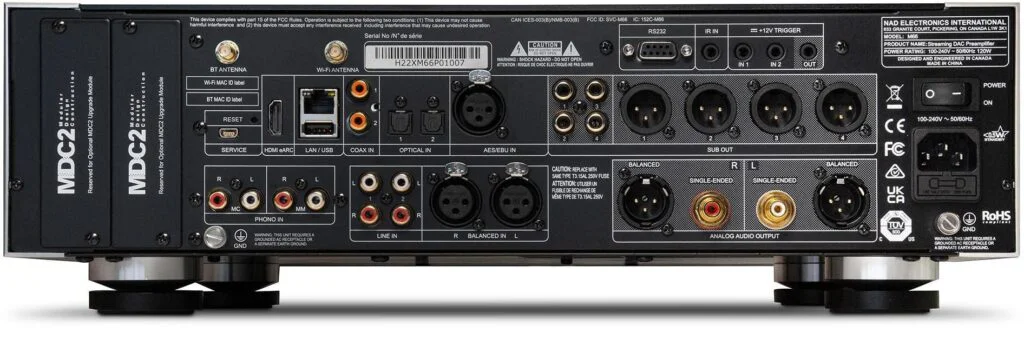 Предусилитель NAD M66