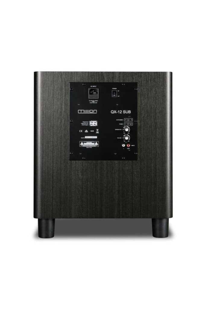 Сабвуфер активный Mission QX-12 SUB MKII Black