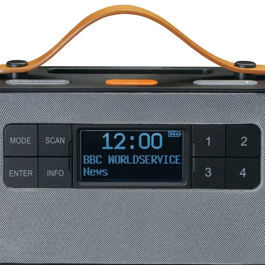 Портативное FM-радио Lenco PDR-065BK