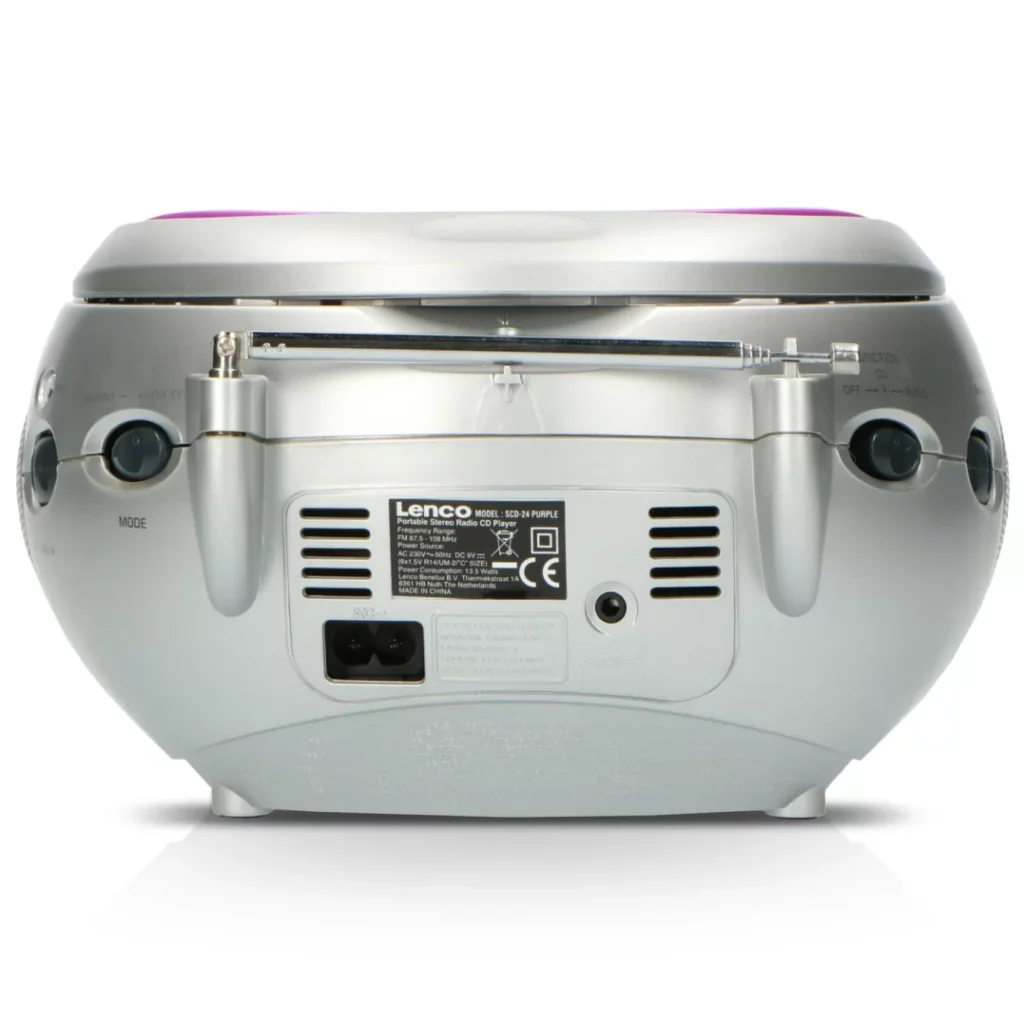 Бумбокс Lenco SCD-24 Purple