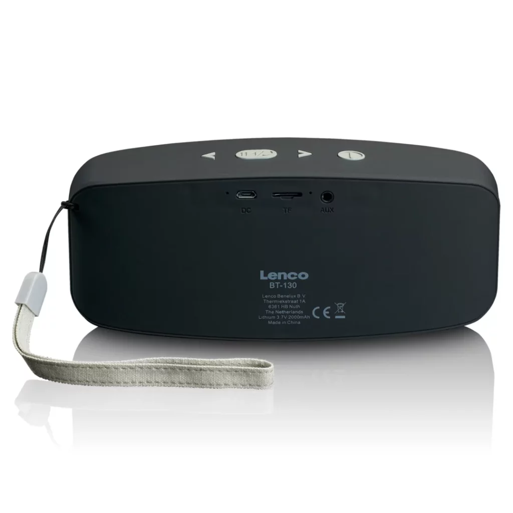 Портативная колонка Lenco BT-130 Grey