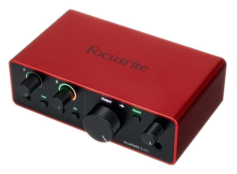 Звуковая карта FOCUSRITE Scarlett 4i4 4th Gen