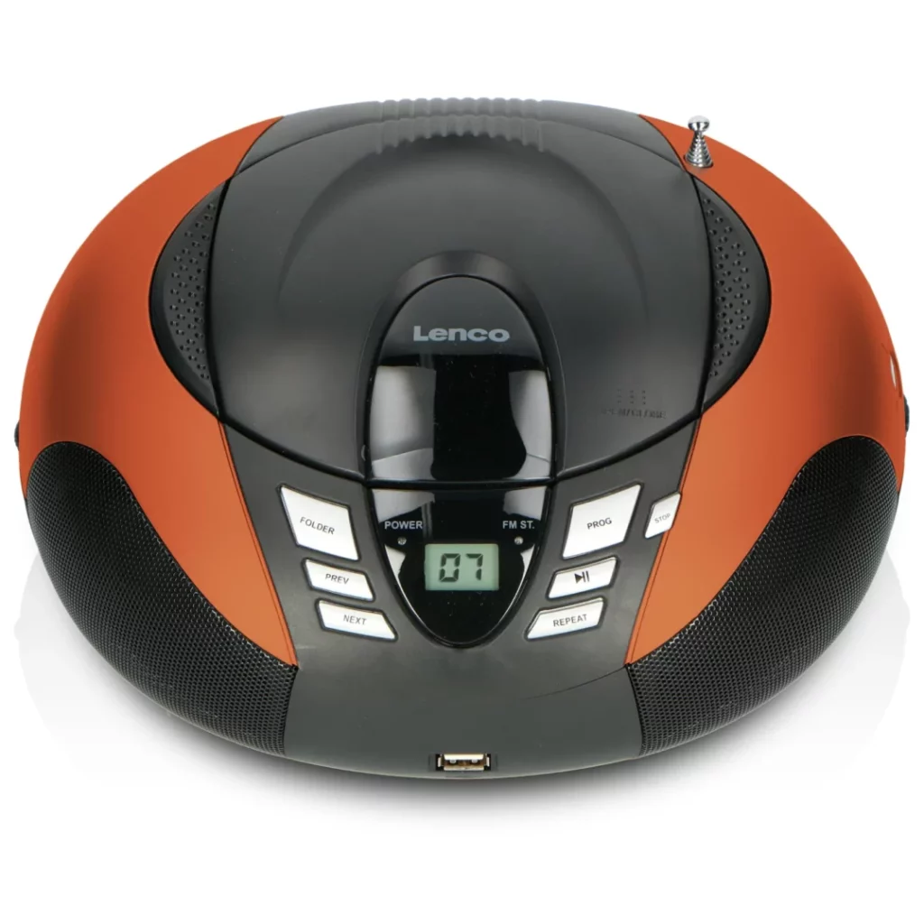 Бумбокс Lenco SCD-37 USB Orange