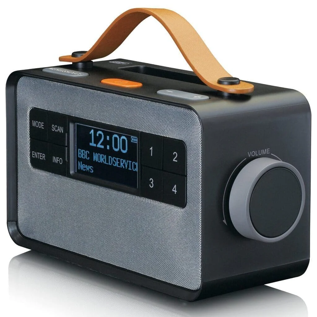 Портативное FM-радио Lenco PDR-065BK
