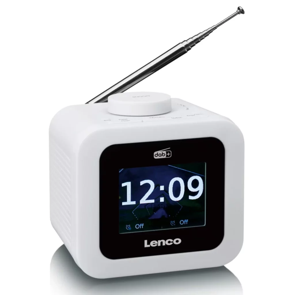 FM-радио, будильник Lenco CR-620WH
