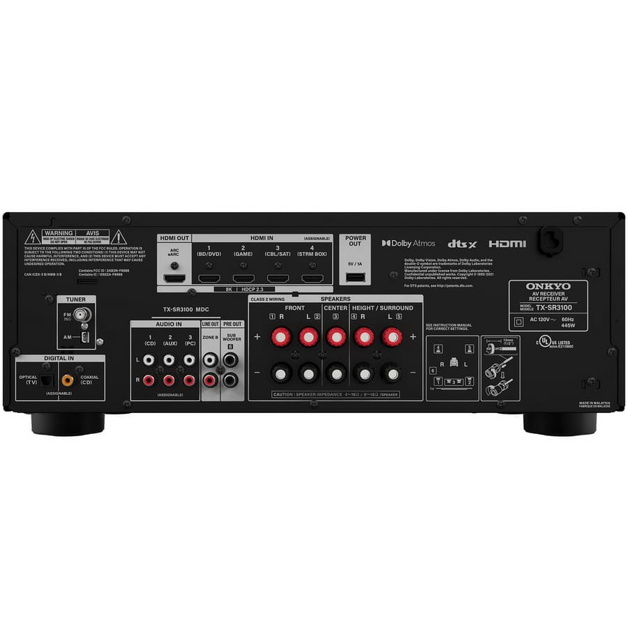 AV-ресивер Onkyo TX-SR3100 Black