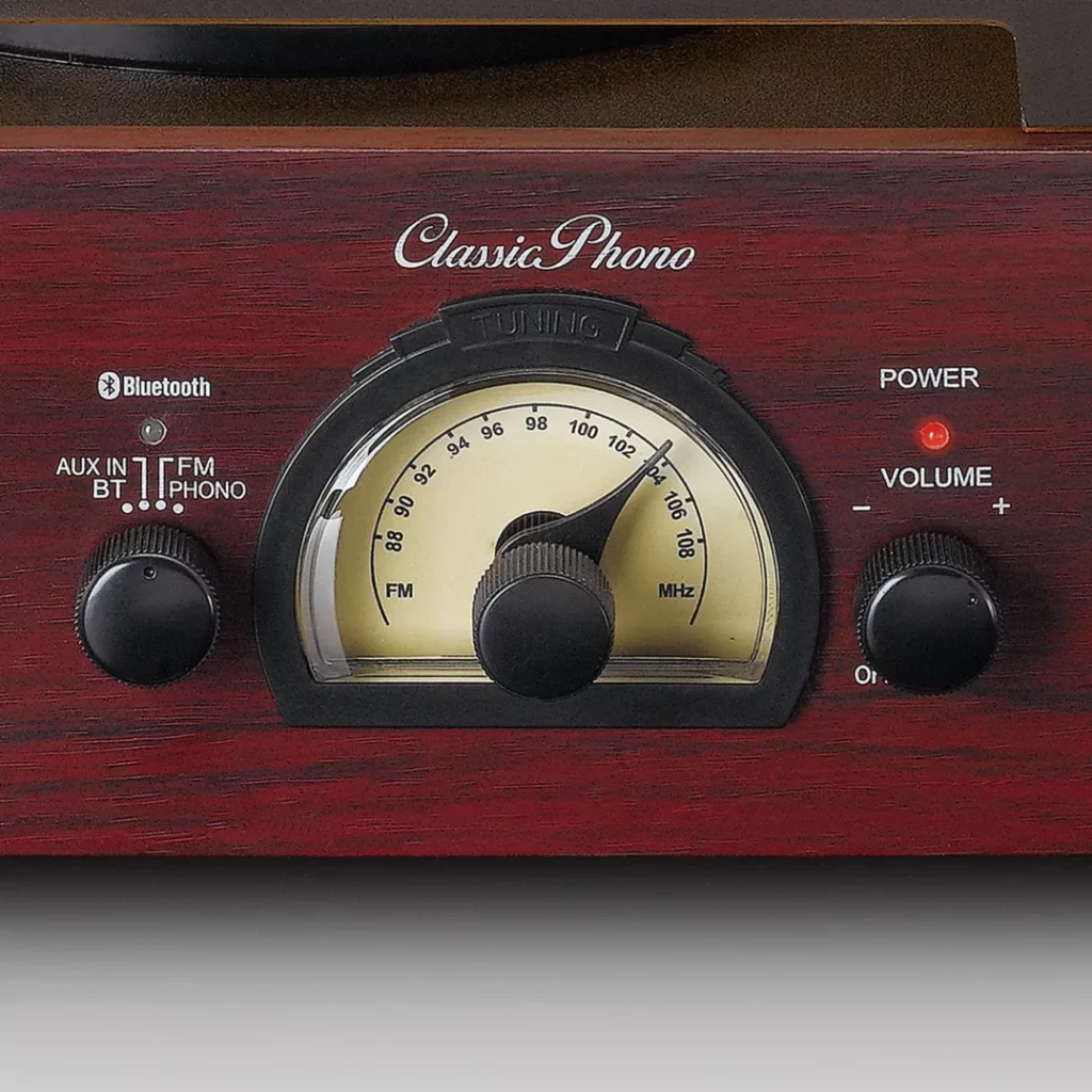 Виниловый проигрыватель Lenco Classic Phono TT-43WA