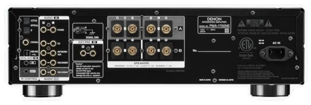 Интегральный усилитель Denon PMA-1700NE Black