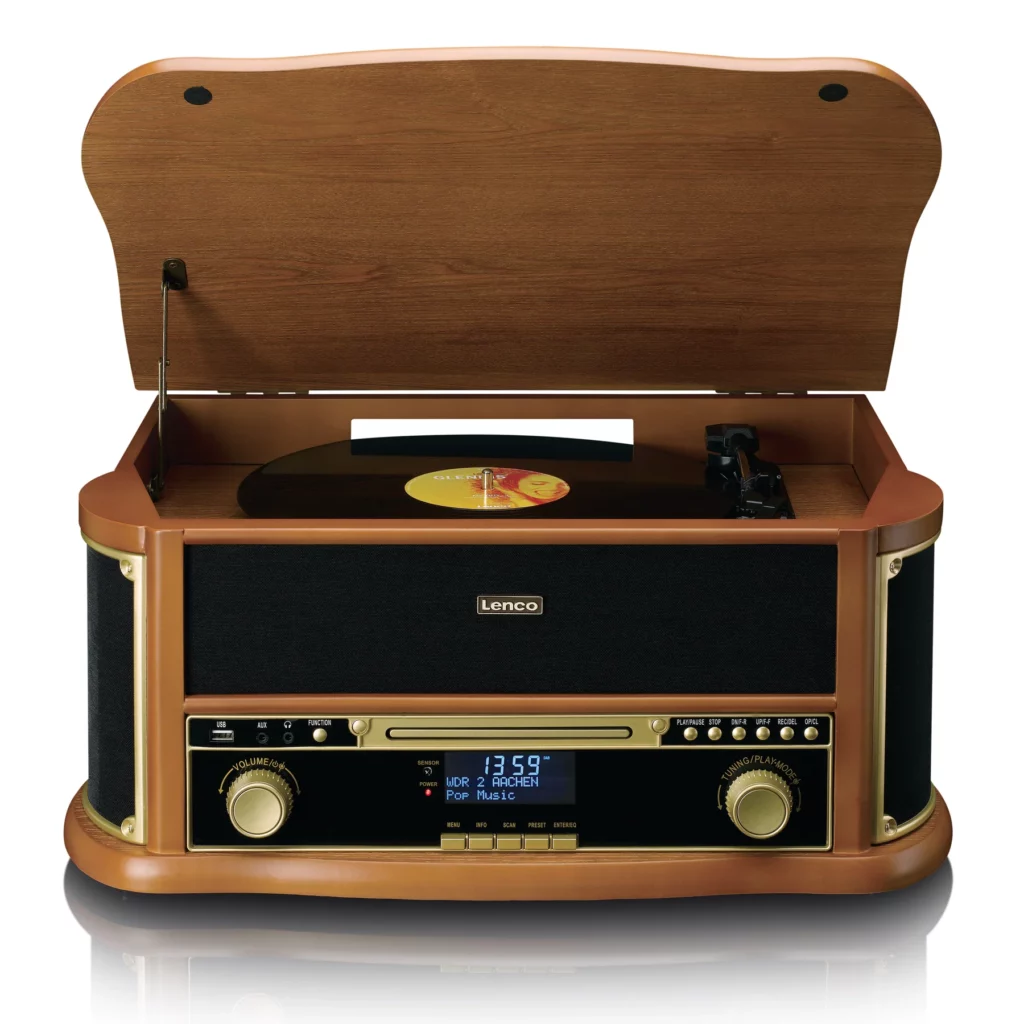 Музыкальный центр Lenco Classic Phono TCD-2571WD