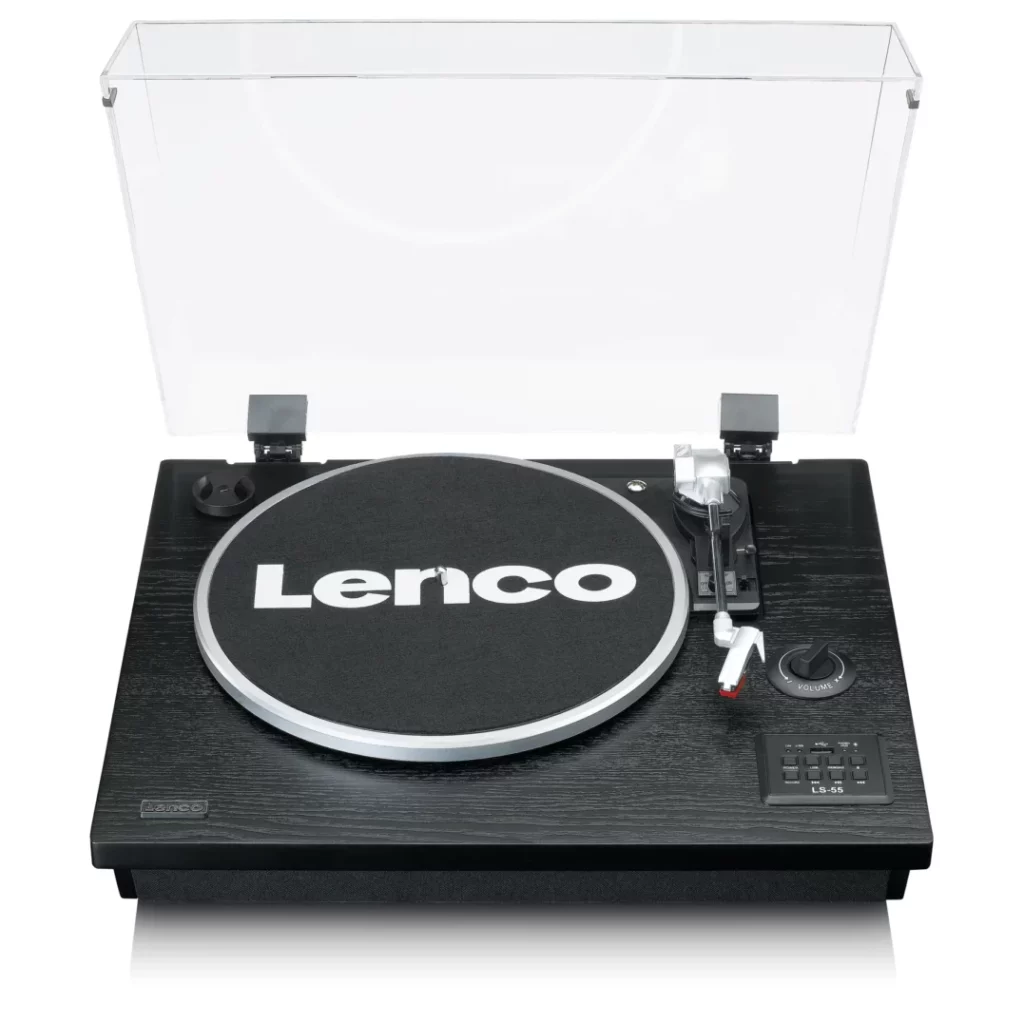 Виниловый проигрыватель Lenco LS-55BK