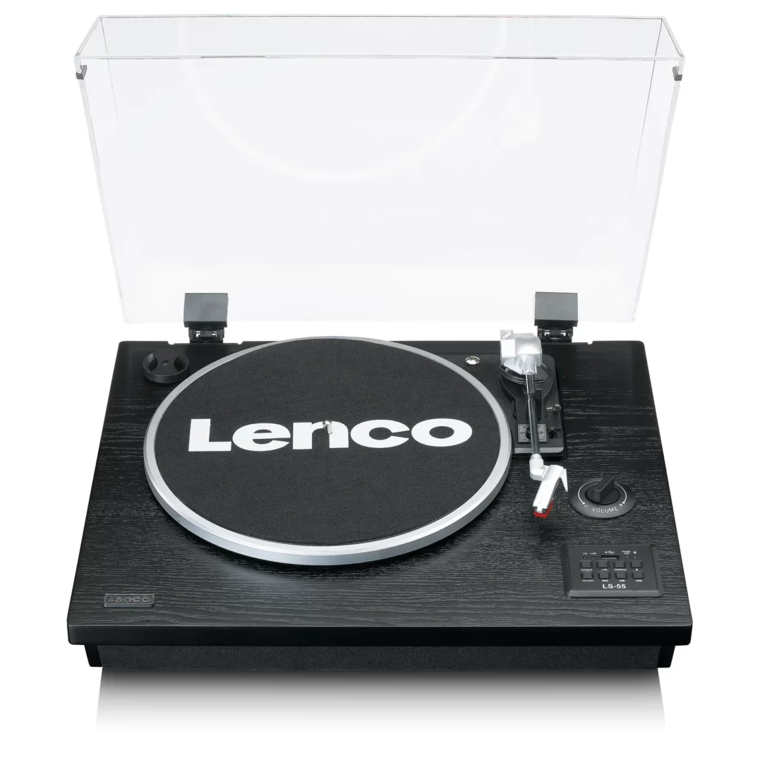 Виниловый проигрыватель Lenco LS-55BK