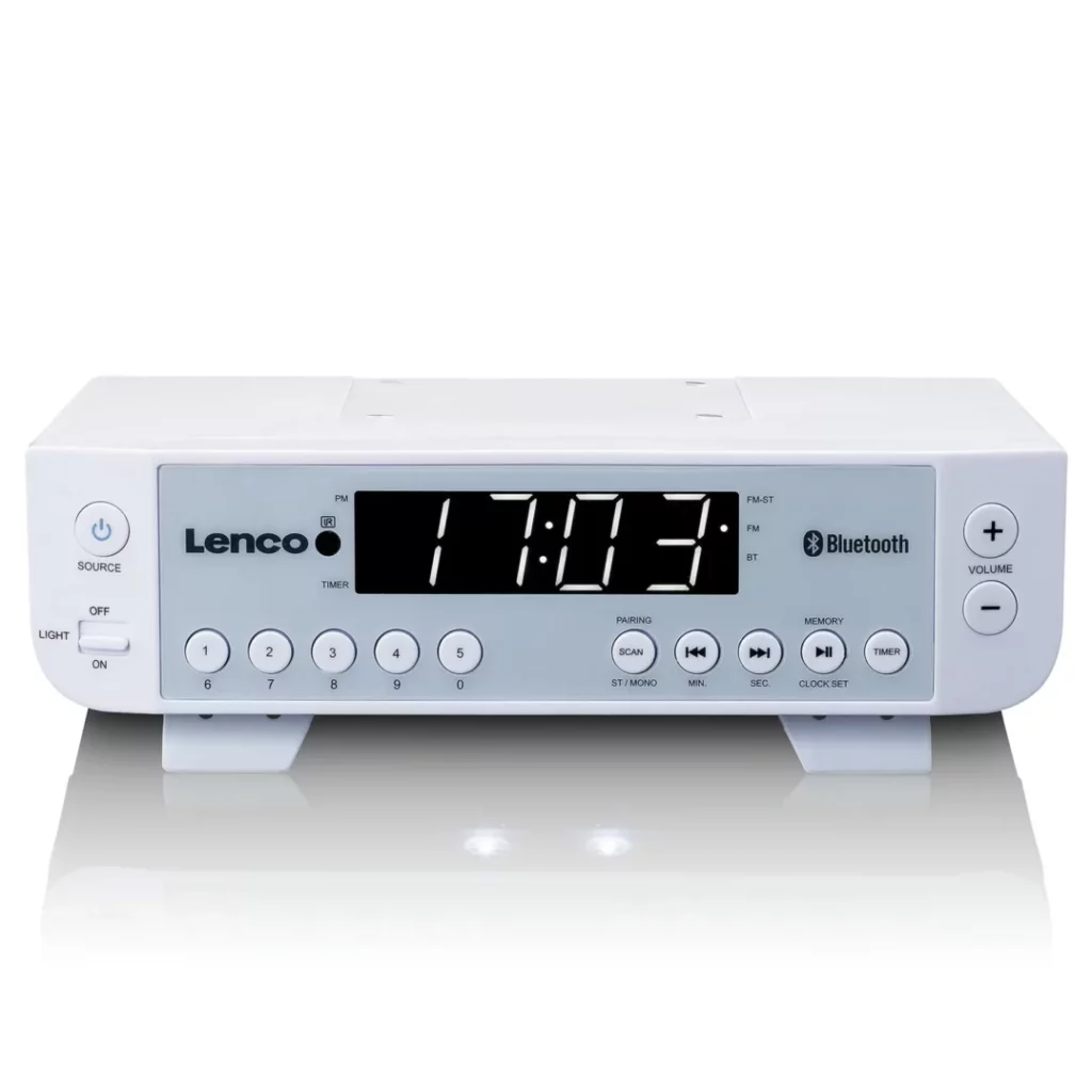 Кухонное FM-радио Lenco KCR-100WH