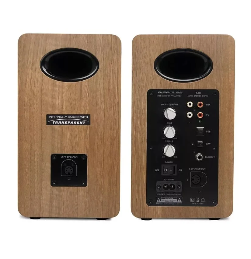 Полочная акустика AirPulse A80 Walnut