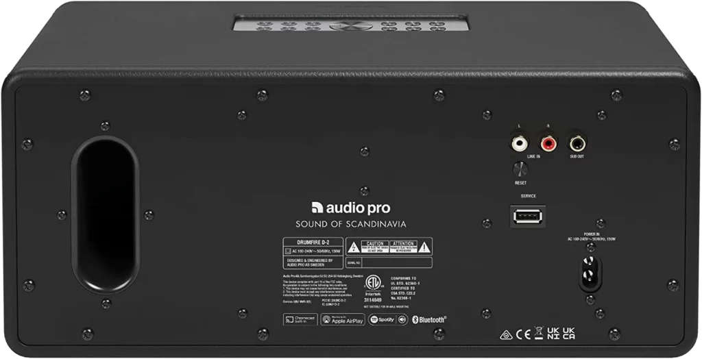 Мультирум акустика Audio Pro Drumfire D-2 Black