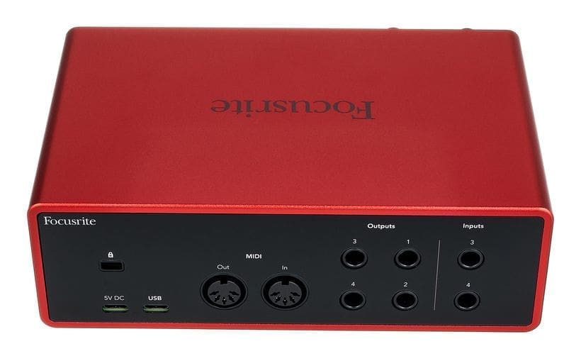 Звуковая карта FOCUSRITE Scarlett 4i4 4th Gen