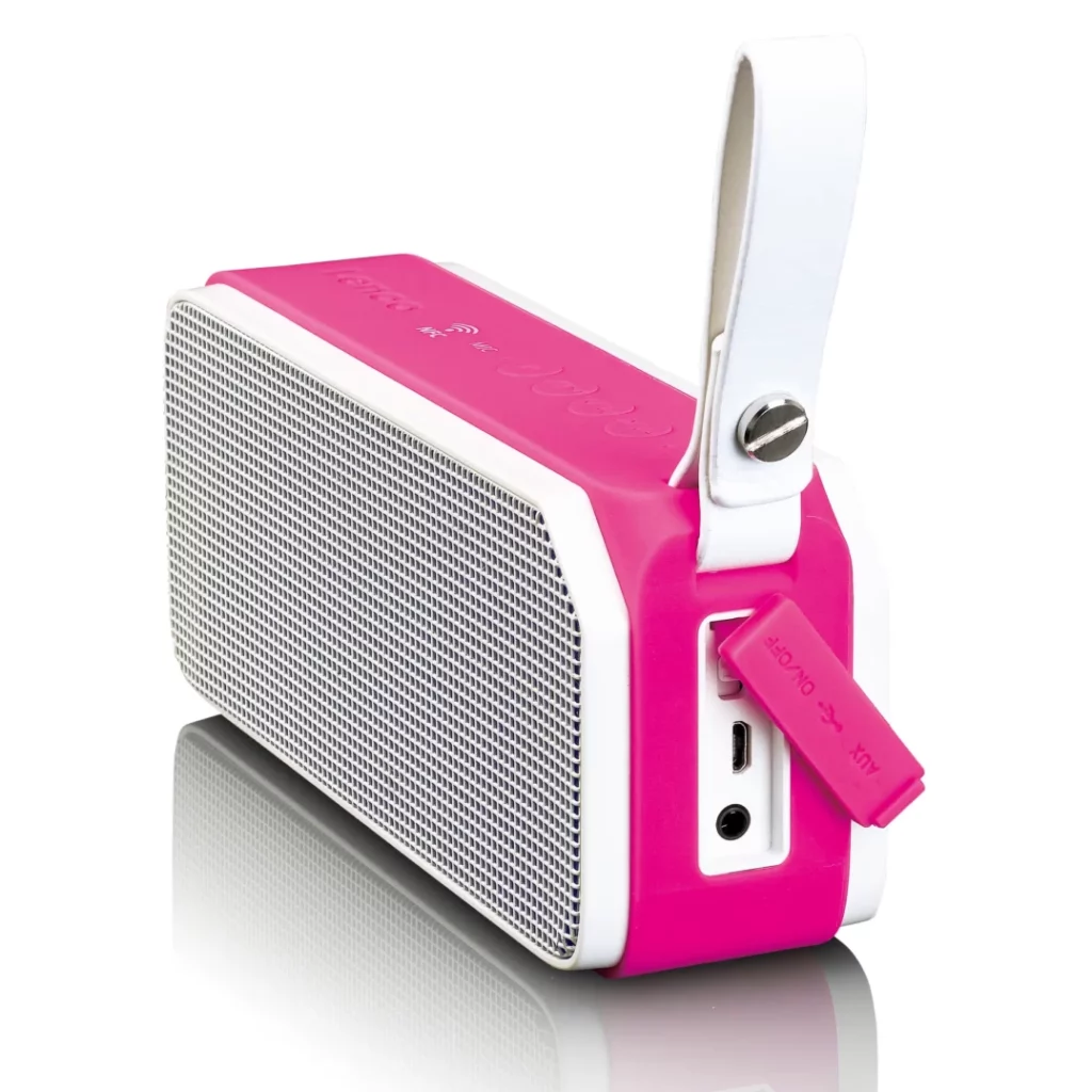 Портативная колонка Lenco BT-191 Pink