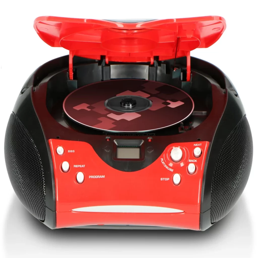 Бумбокс Lenco SCD-24 Red/Black