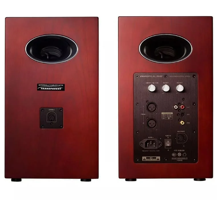 Полочная акустика AirPulse A200 Сherry