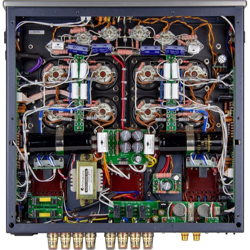 Ламповый усилитель PrimaLuna Evolution 400 Power Silver
