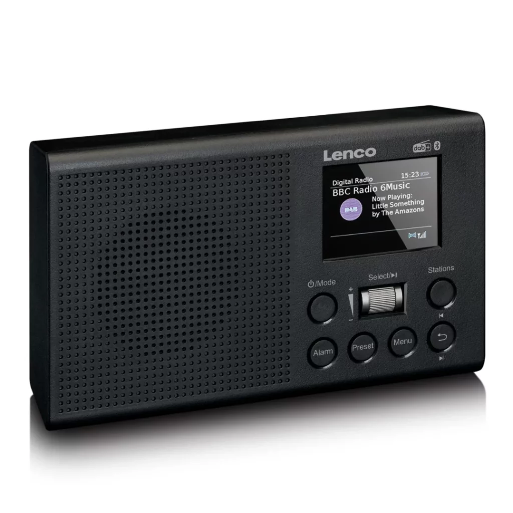 Портативное FM-радиo Lenco PDR-031BK