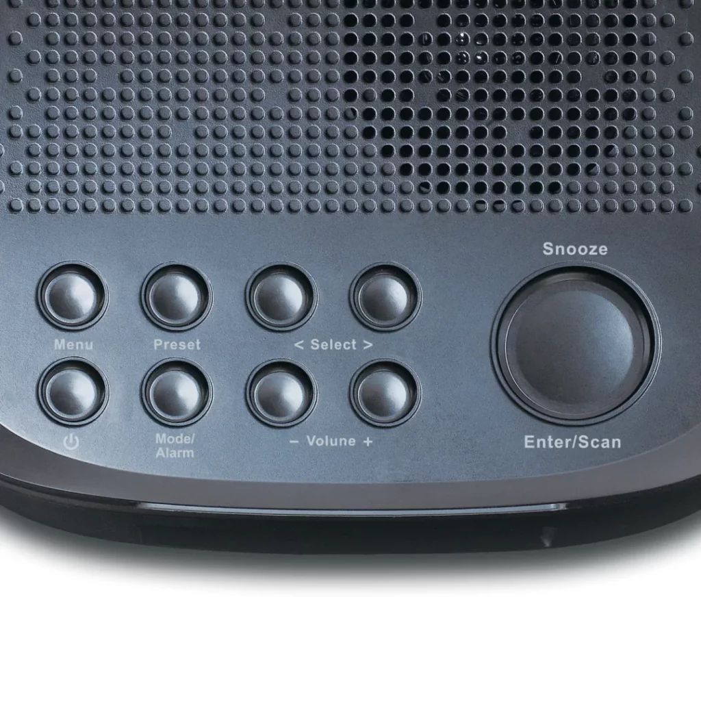 FM-радио, будильник Lenco CR-605BK