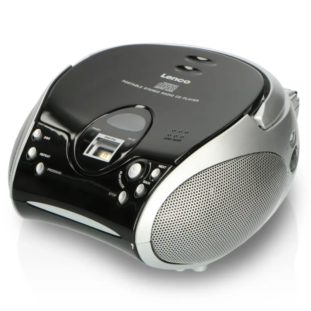 Бумбокс Lenco SCD-24 Black/Silver