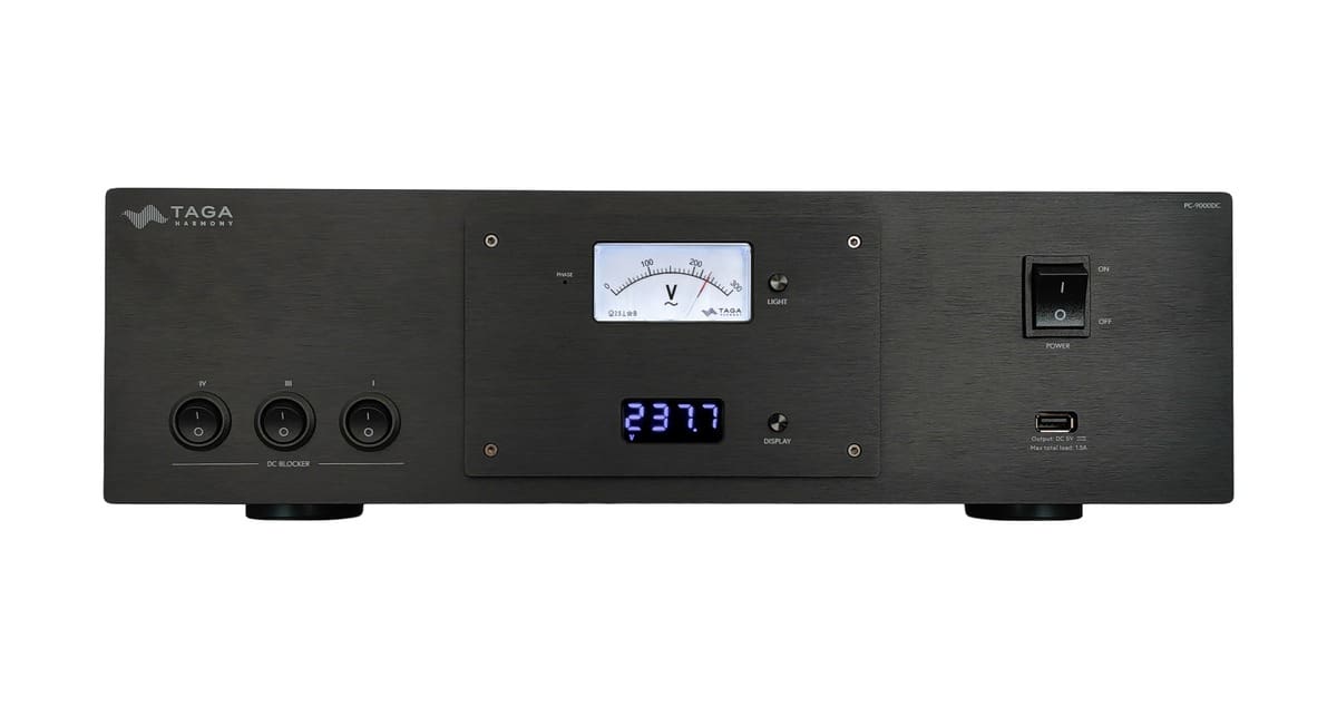 Сетевой кондиционер TAGA Harmony PC-9000DC Black