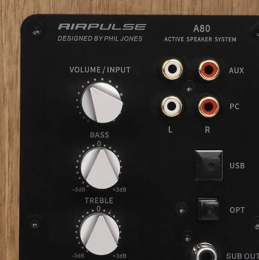Полочная акустика AirPulse A80 Walnut